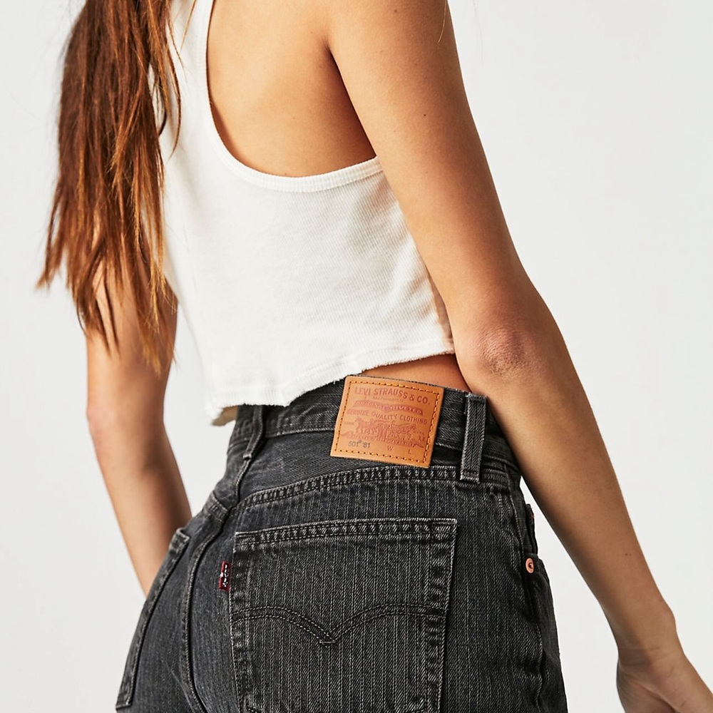 Levi’s High Rise 501’s